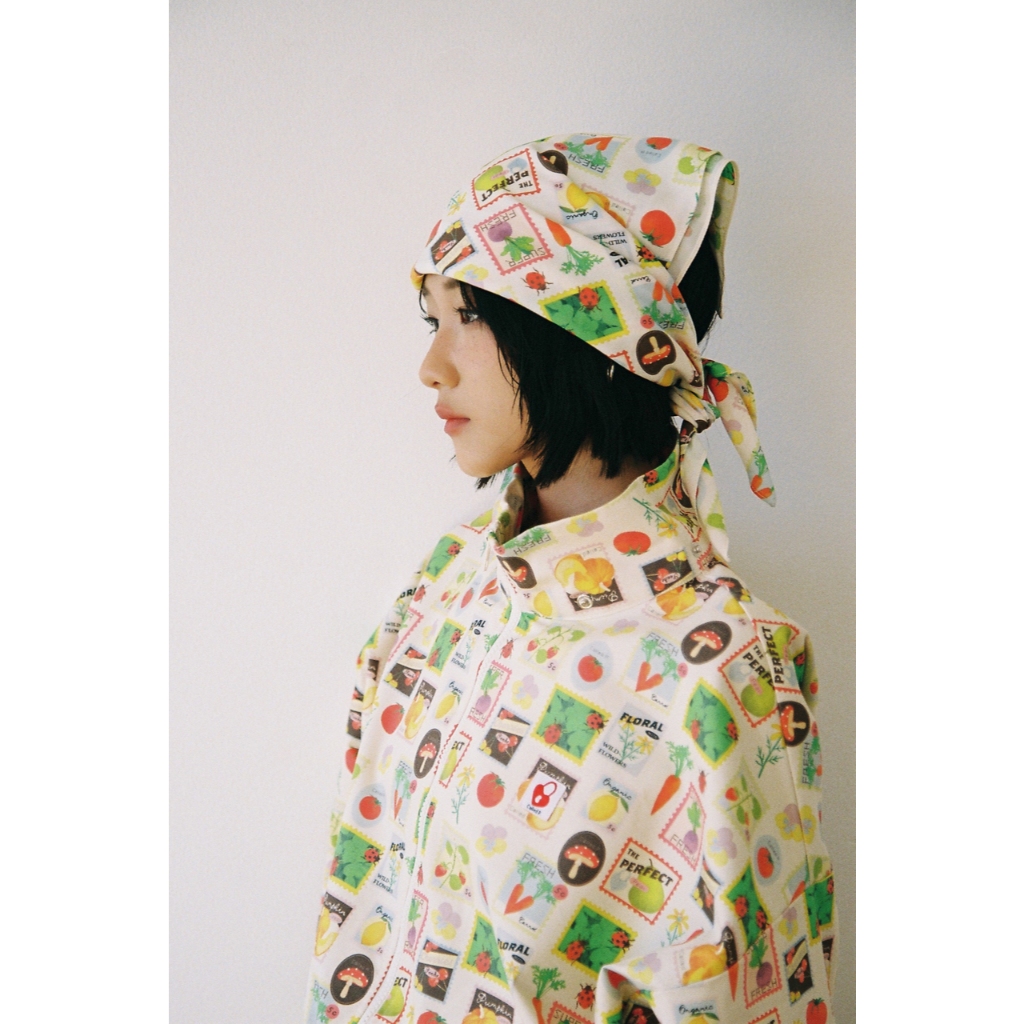 CLP Bandana ผ้าลายปริ้นท์สามารถนำมาโพกหัวหรือผูกเป็นผ้าพันคอ