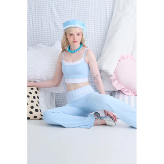 Daydreamer set: ชุดเซ็ตสปอร์ตบราพร้อมฟองน้ำในตัว กางเกงขาม้าเก็บพุง