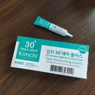 แพ็คเกจใหม่ Kimchi Face Cream ครีม กิมจิ เฟสครีม 30 เดย์ พลัส + กิมจิ มอยส์เจอร์ไรเซอร์ เซรั่ม