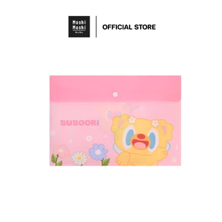 Moshi Moshi แฟ้ม แฟ้มกระดุมขยายก้น A4 ลาย MOOMPA ลิขสิทธิ์แท้ รุ่น 7100078927-78928