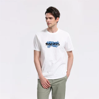 GIORDANO (Online Exclusive) เสื้อยืดผู้ชาย Men's Cotton Printed Tee 13096299