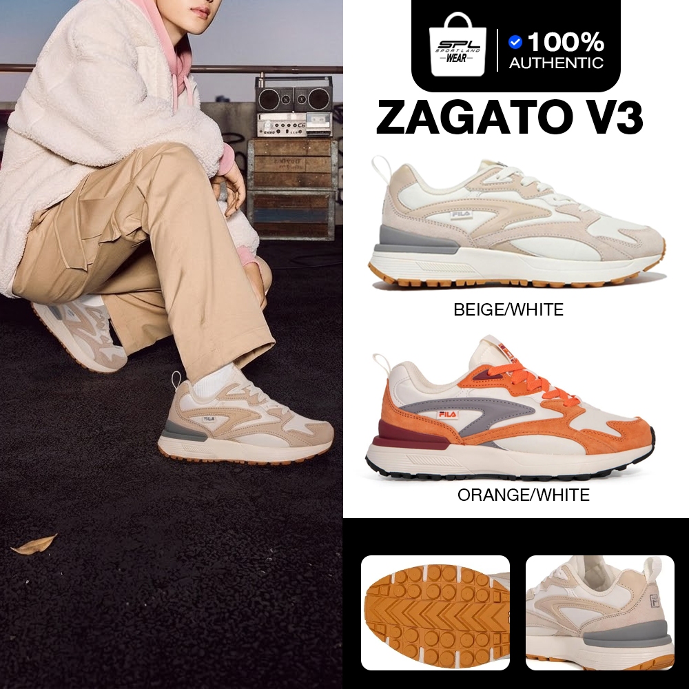 Fila Collection ฟีล่า รองเท้าผ้าใบ รองเท้าลำลอง UX Zagato V3 1RM02475F-800 / 1RM02475F-920 (3590)
