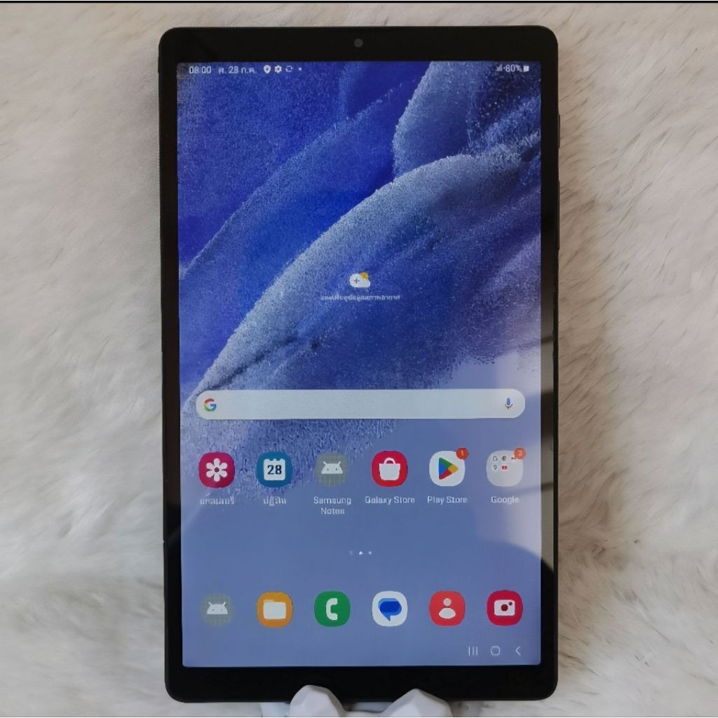 Ss Tab A7 lite สีเทา​ มือ2 แอนดรอย14 แท้100% พร้อมใช้งาน รอม32 แรม3