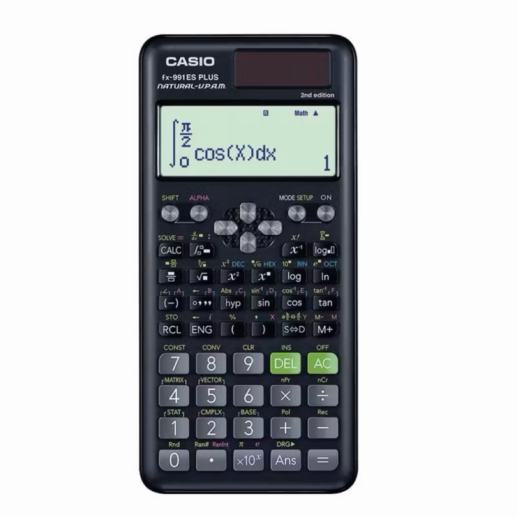 เครื่องคิดเลขคำนวณ วิทยาศาสตร์ FX-991ESPLUS. (ของแท้)รับประกัน 1เดือน