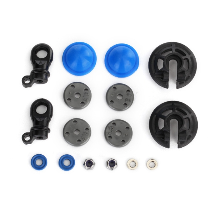 TRAXXAS 8455 Rebuild kit, GTR shocks (x-rings, bladders, pistons, piston nuts, shock rod ends) (rene