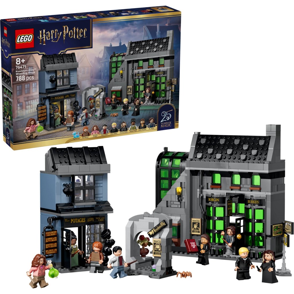 Lego Harry Potter 76471 Knockturn Alley Wizarding Shops (สินค้าใหม่พร้อมส่ง)