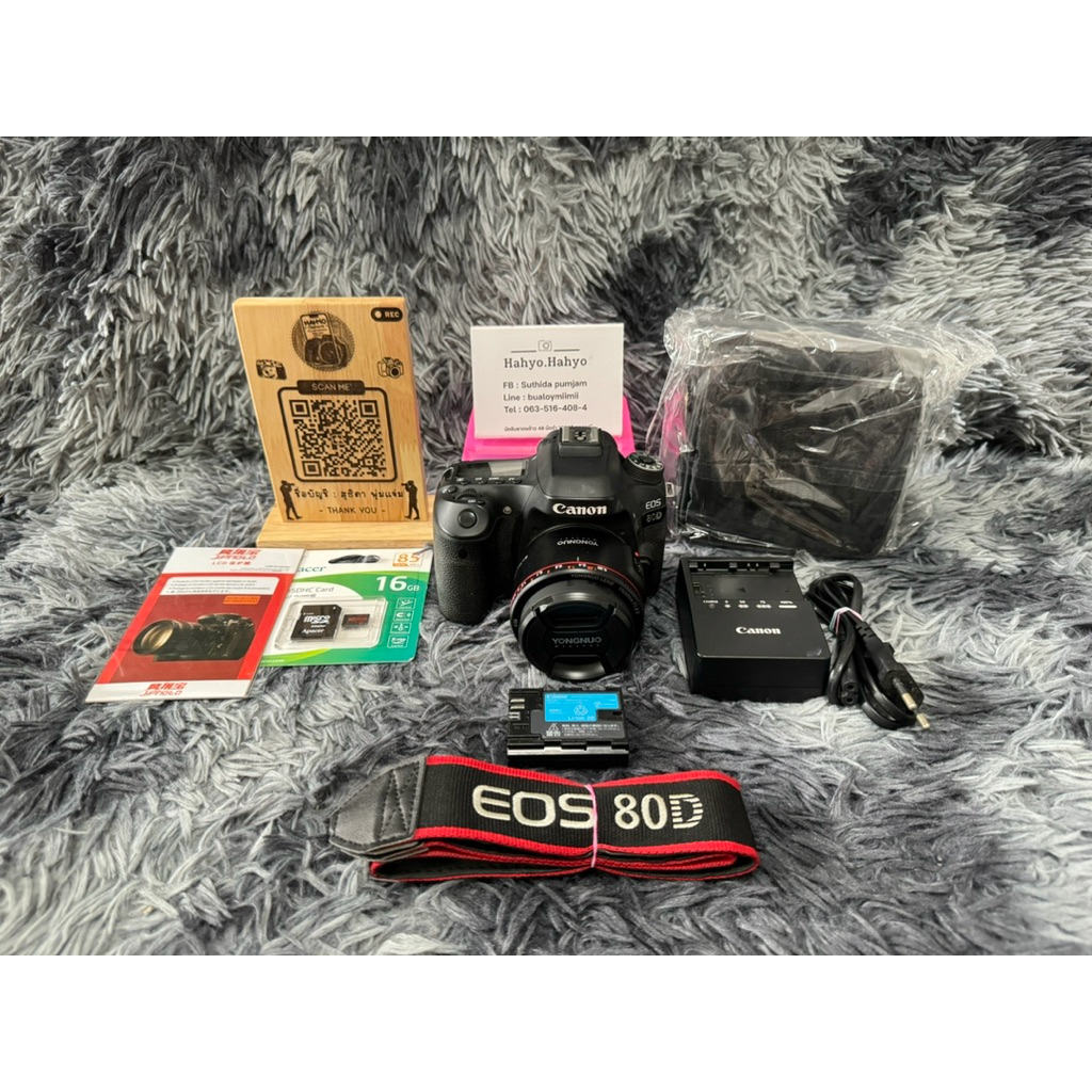 กล้อง Canon eos 80D มือสองพร้อมส่ง 🔥 มีบริการส่งด่วน/ส่งทันทีใน กทม.🔥