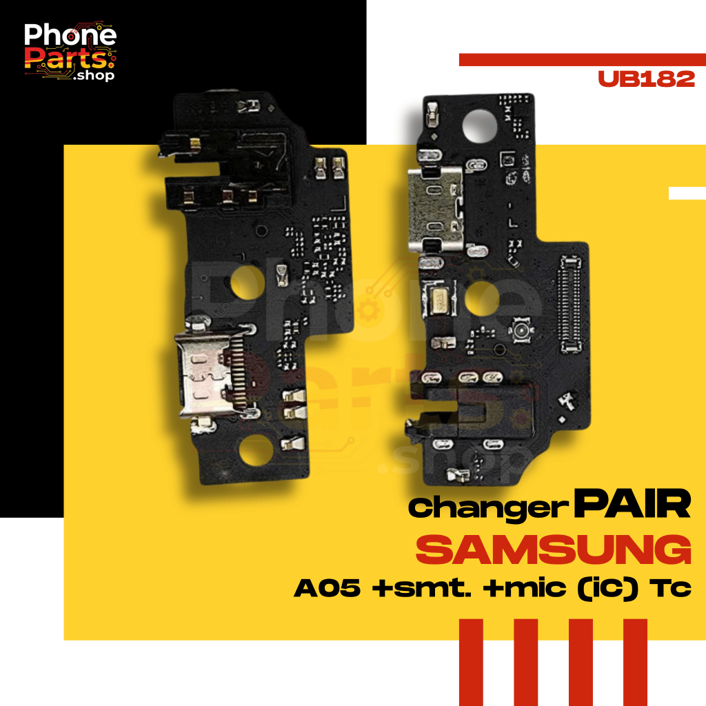 แพรชาร์จ Pair Changer Samsung A05 (+smt.+mic) Tc