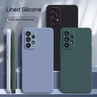 เคสชิลิโคน กำมะหยี่ สำหรับ Samsung A23 A53 A52 A52S A13 4G A02S A03S A32 A02 M02 เคสกันกระแทก กำมะหยี่