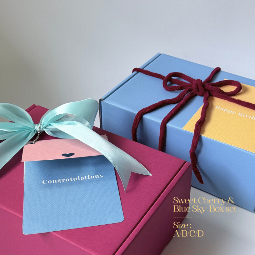 เซตกล่องของขวัญSweet Cherry & Blue Sky Box set