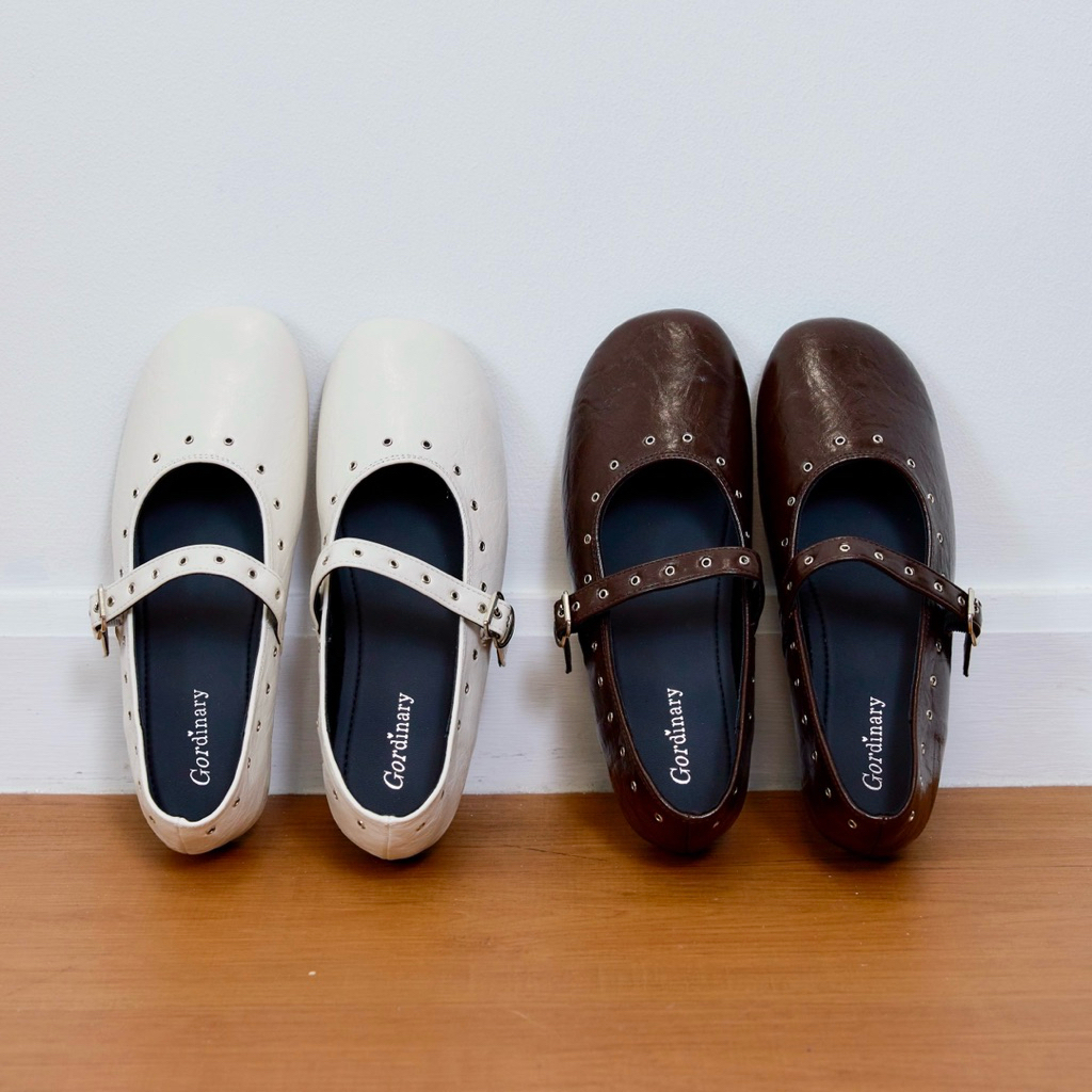 Gordinary Blake คัทชูแมรี่เจนแต่งขอบห่วง Size 36-40 (997-2)