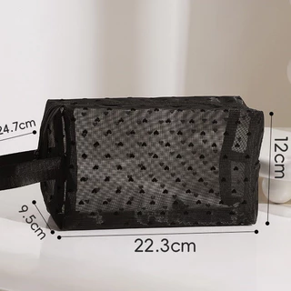 A080 กระเป๋าใส่เครืองสำอางค์ หลายขนาด ความจุขนาดใหญ่ พกพาง่าย สินค้าพร้อมส่ง
