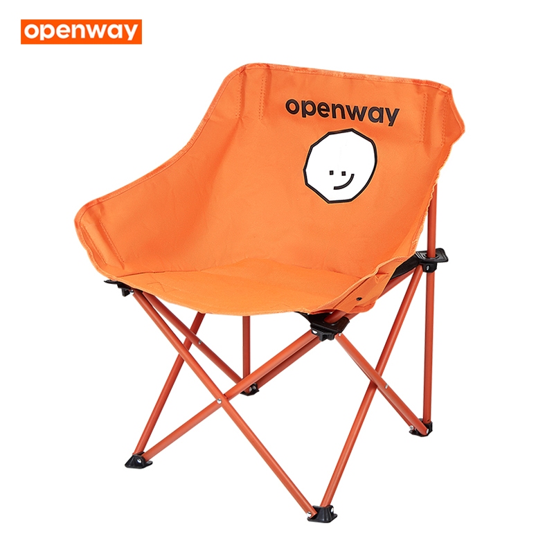 openway เก้าอี้แคมป์ปิ้ง [รุ่นมูนแชร์หลังสั้น] เก้าอี้สนาม เก้าอี้ปิคนิค พับได้พกพาง่าย น้ำหนักเบานั่งสบาย