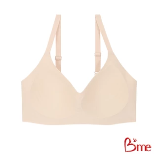B'me เสื้อชั้นในไร้ขอบ level 2 ฟองกลาง รุ่น ME1A4X สีเทา สีนู้ด สีชมพู สีม่วง New M.7
