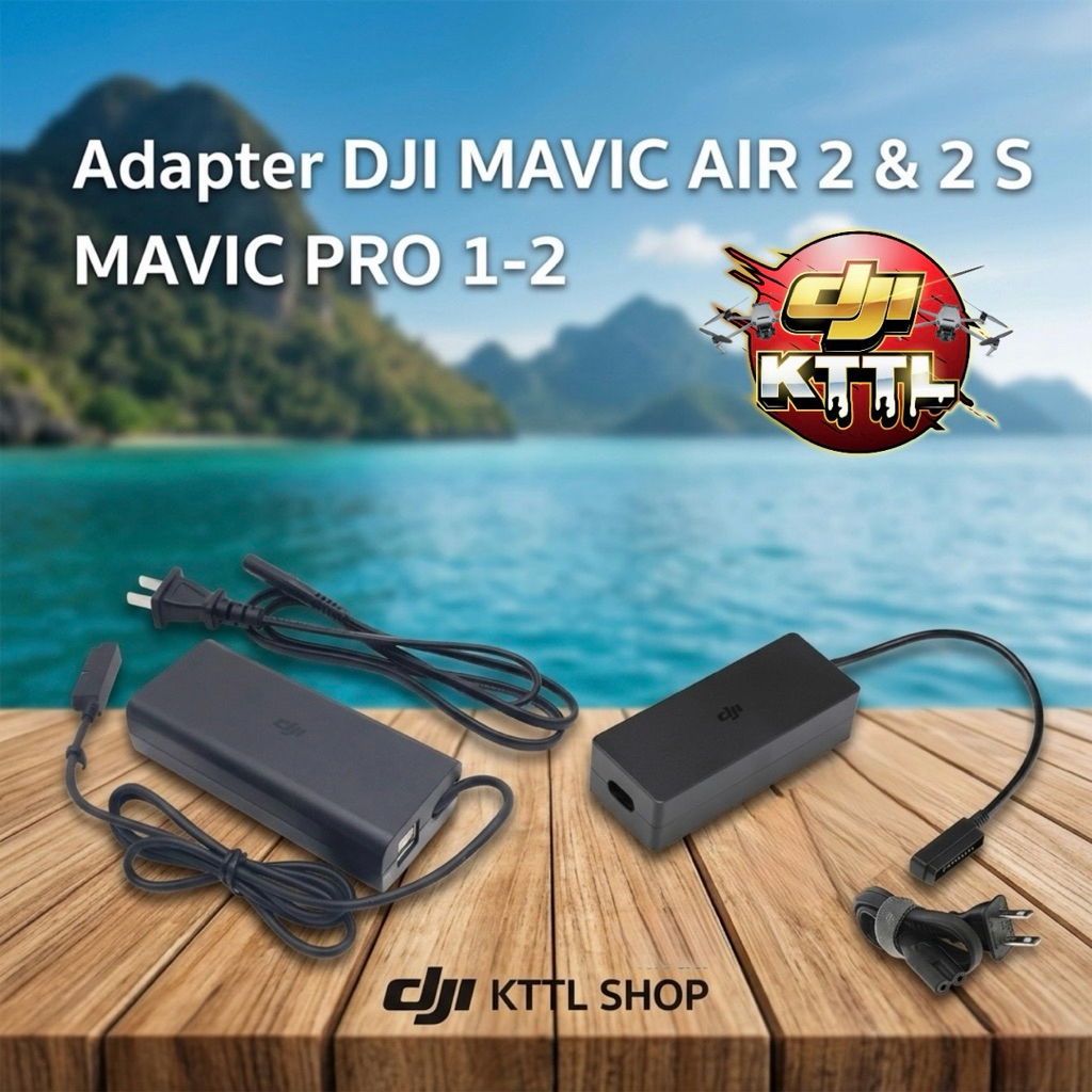 DJI charger adapter AIR2-S&AIR1&2PRO-ZOOM 🔥อแดบเตอร์ชาร์จของแท้มือสอง🔥
