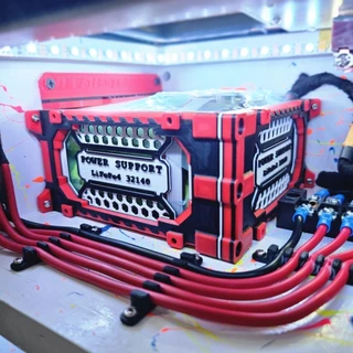 ที่ยึดแบตเตอรี่ลำโพงdiy สำหรับแบต8S15A, 6S15A, 4S15A LiFePo4 3Dprint