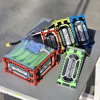 ที่ยึดแบตเตอรี่ลำโพงdiy สำหรับแบต8S15A, 6S15A, 4S15A LiFePo4 3Dprint