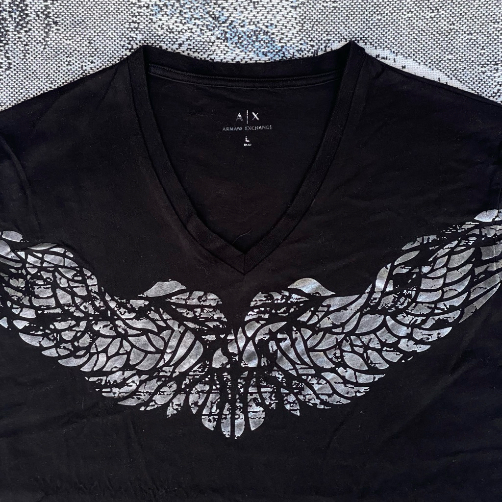 Armani Exchange shirt y2k