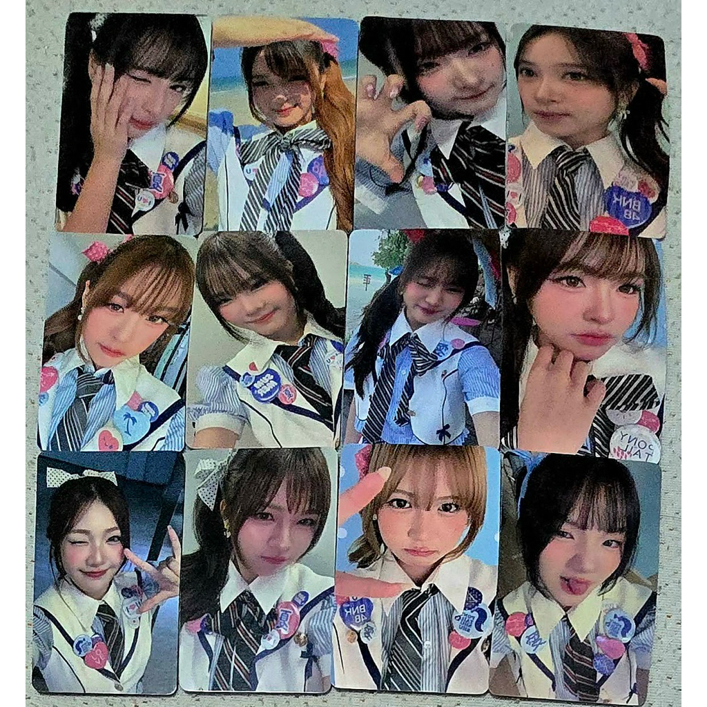selfie card จากแผ่นหอม BNK48 Ponytail