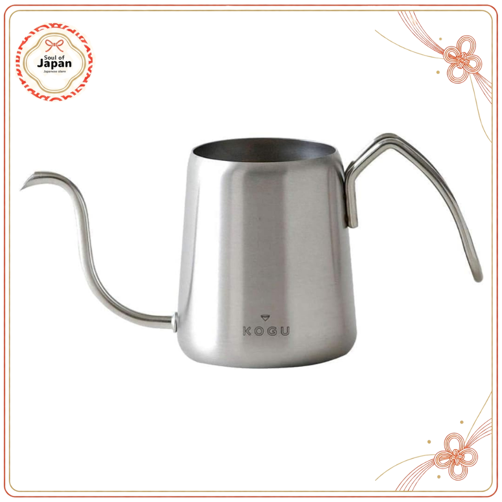 KOGU Drip Pot Pro Gooseneck Pour Over Kettle Stainless Steel Tsubamesanjo【Direct from Japan】