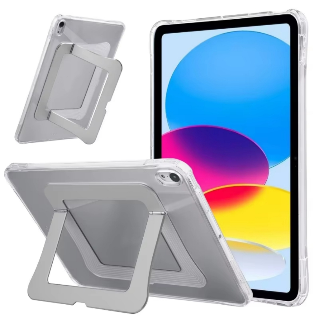 เคสไอแพดแท็บเล็ตโลหะแบบพับสามทบ น้ำหนักเบา สำหรับ IPad Air 11/13นิ้ว M3 M4 Gen11/10 pro13/11 air4/5