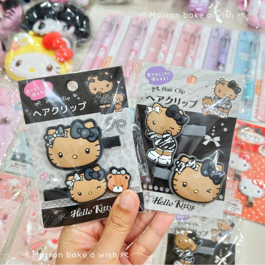 รวมกิ๊บคิตตี้ ซานริโอ้ กิ๊บม่อนชิชิ ของแท้ Sanrio Hair Clips Monchhichi Hair Clips  พร้อมส่งจากไทย