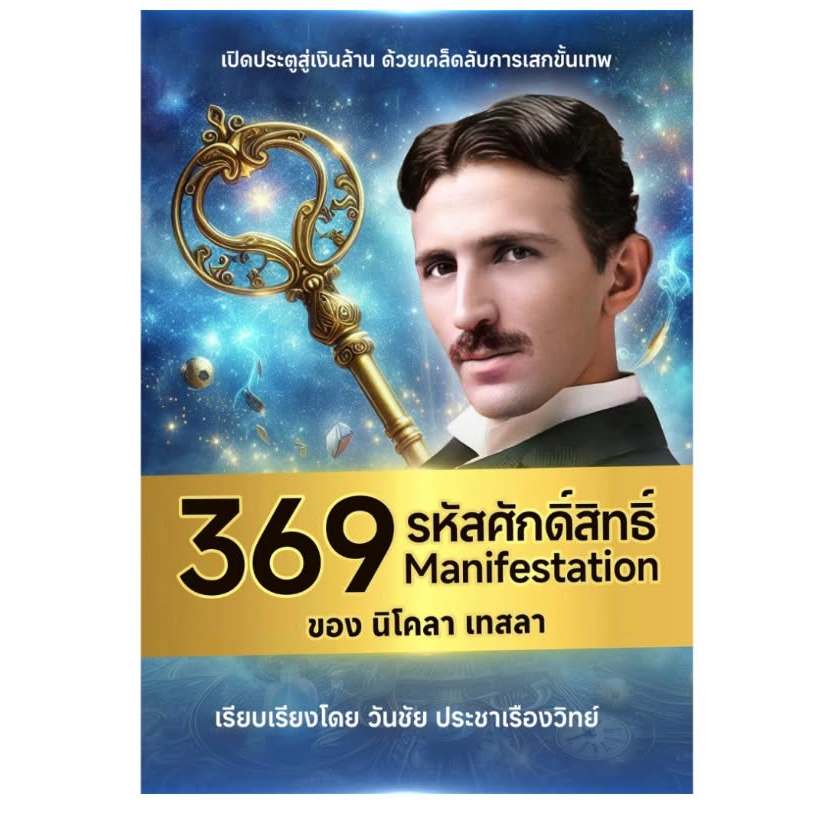 หนังสือ   369  รหัสศักดิ์สิทธิ์ ของนิโคลา เทสล่า  เรียบเรียงโดย Coachwanchai