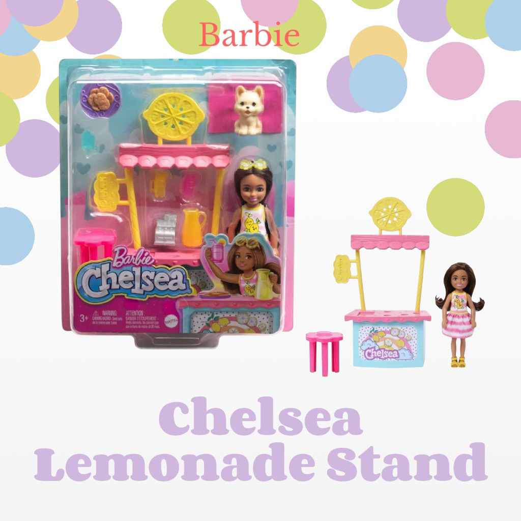 บาร์บี้ Barbie🍋 Chelsea Lemonade Stand 🍋 เปรี้ยวใจไปกับเชลซี