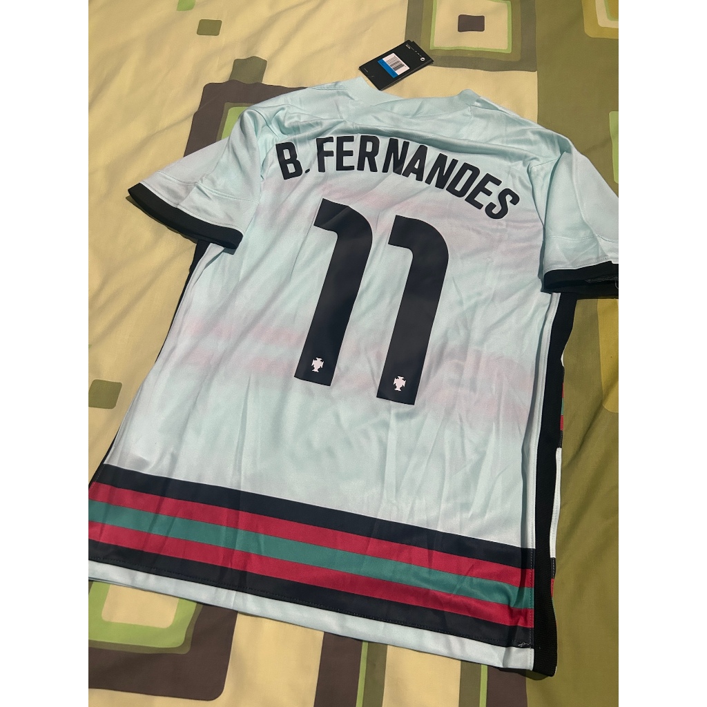 เสื้อ โปรตุเกส เยือน Euro 2021 Bruno 11 ทรงแฟนบอล