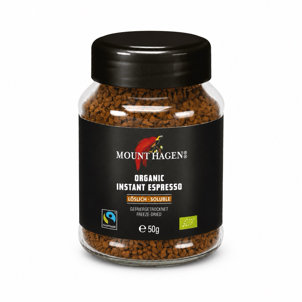 Mount Hagen Organic Instant Espresso 50g