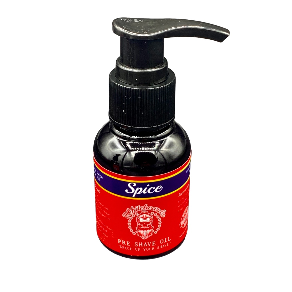 Whitebeard's Pre Shave Oil - New Spice Scent Premium Blend