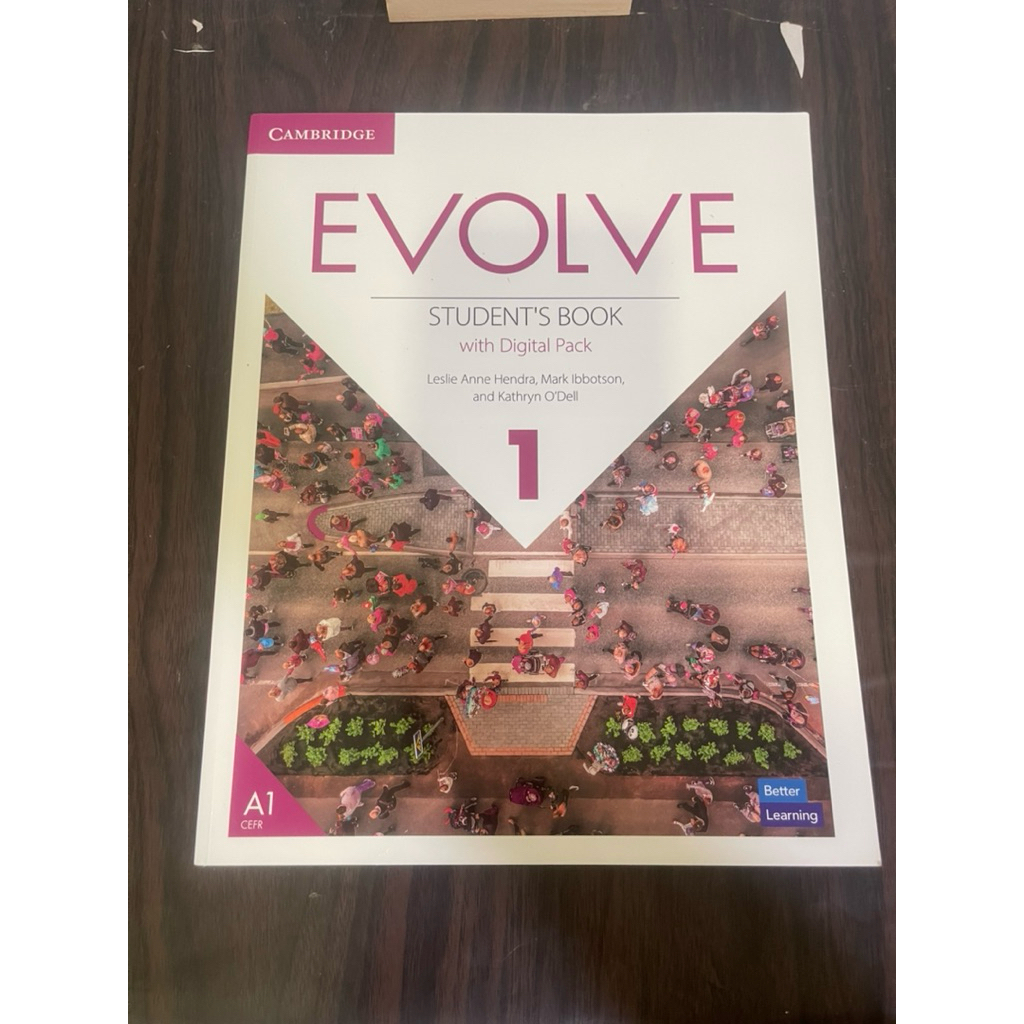 cambridge evolve student's book with digital pack 1 หนังสือมือสอง