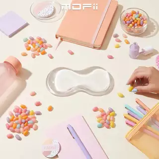 MOFii JELLY BEAN GEL Wristrest ที่รองข้อมือสำหรับเมาส์แบบเจล เพื่่อสุขภาพในการทำงาน