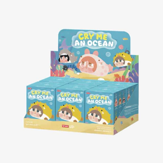 CRYBABY Cry Me An Ocean Series- 🪼🐳🐠🌊🫍Vinyl Plush Pendant Blind Box (เช็คการ์ดระบุตัว พร้อมส่ง)