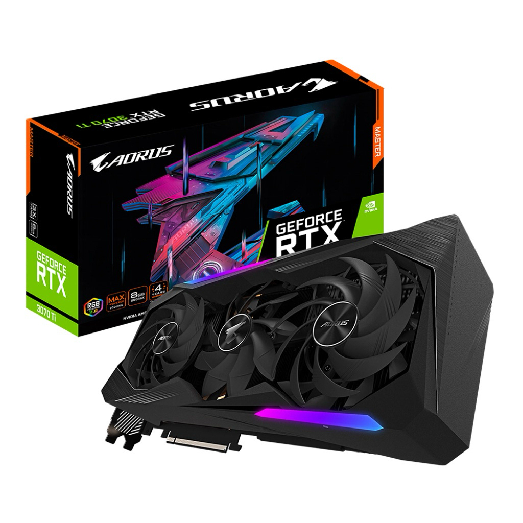 AORUS GeForce RTX 3070 Ti MASTER 8G มือ2