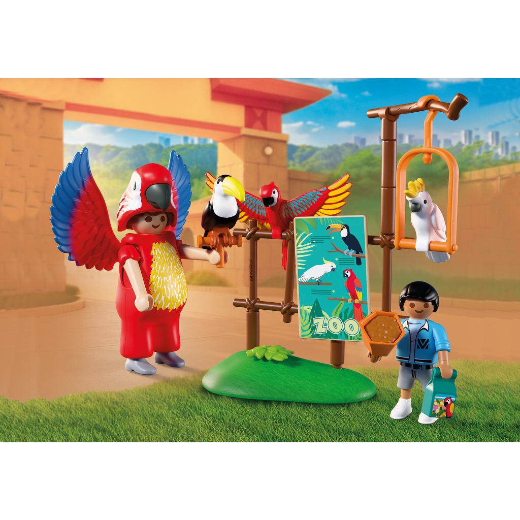 Playmobil 72074 Zoo: Mascot สวนสัตว์ มาสคอตนกแก้ว