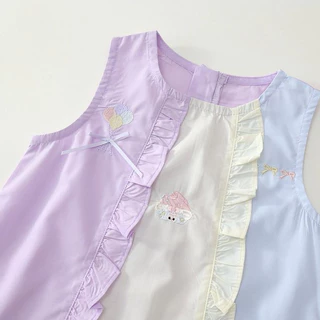 Hania kids ชุดเดรสพาสเทล สายรุ้งหวานละมุน ชุดเดรสเด็กผู้หญิงน่ารัก - K5125650