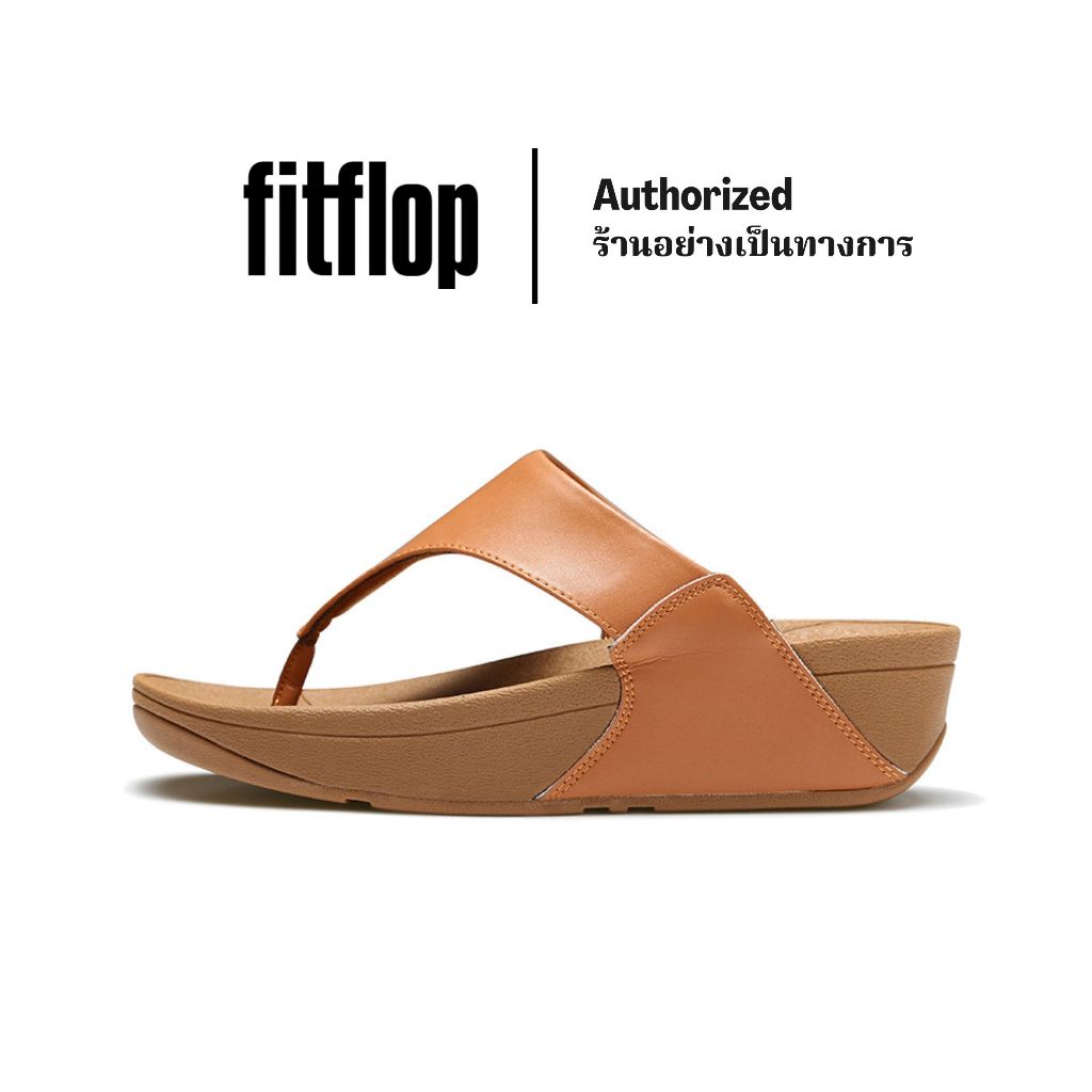 fitflop แท้ 100% LULU รองเท้าแตะผู้หญิง fitflop ผู้หญิง พื้นนุ่ม ใส่สบาย กันลื่น สีแทน ใส่ได้ทุกวัน