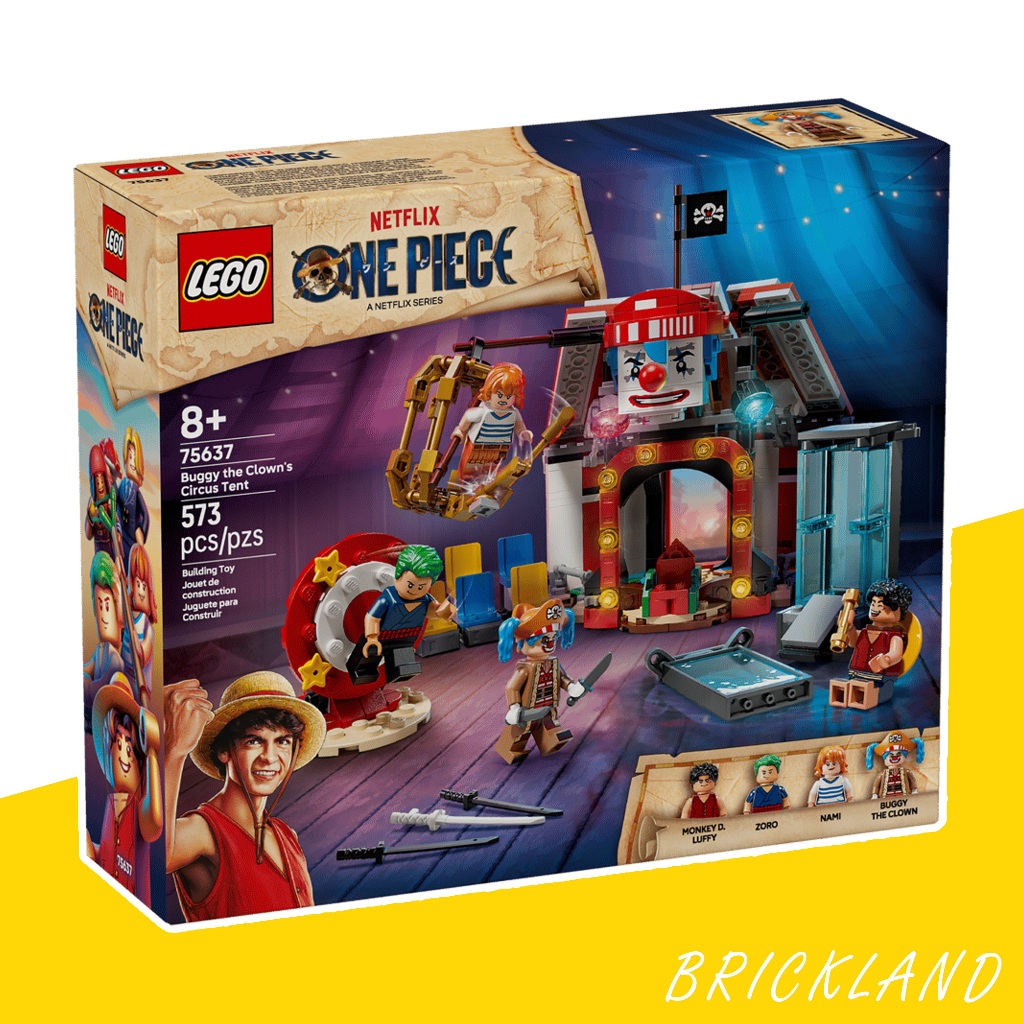 LEGO ONE PIECE 75637 Buggy the Clown's Circus Tent ของแท้ 100% พร้อมส่ง