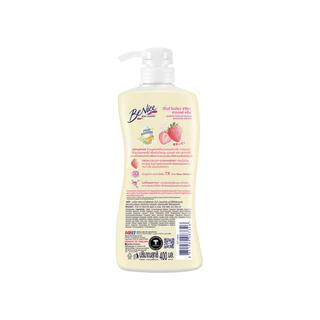 [แพ็ค 2] BeNice บีไนซ์ โตเกียว อิจิโกะ ชาวเวอร์ ครีม ขวดปั๊ม 400 มล. X2, สีขาว, ผิวออร่า คาวาอี้