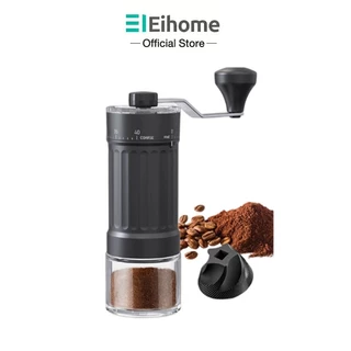 Eihome Coffee Grinder เครื่องบดกาแฟมือหมุน ปรับละเอียดได้ พกพาได้ ทำกาแฟสดง่าย เครื่องบดกาแฟ