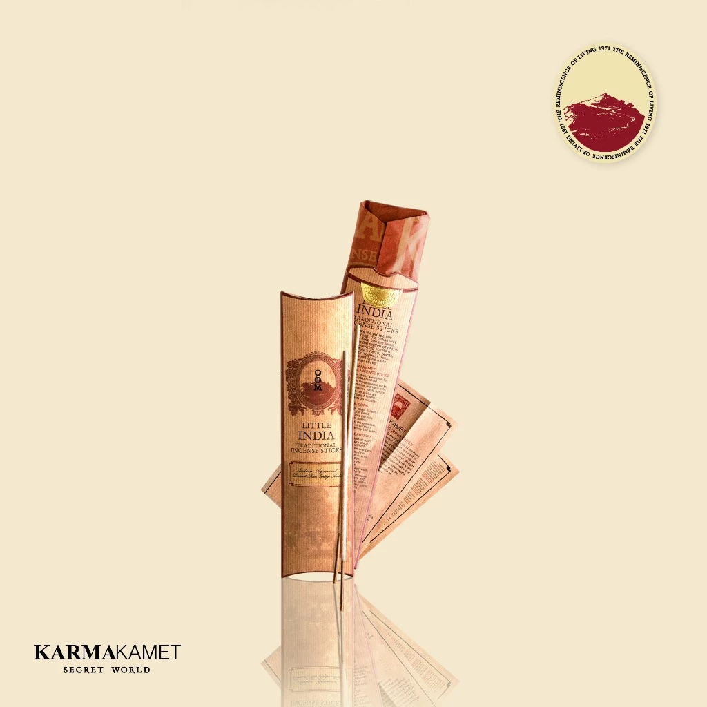 KARMAKAMET | Little India Incense Sticks | คามาคาเมต ธูปหอมทำมือ บ้านกลิ่นหอม สงบ สมาธิ ผ่อนคลาย สร้างบรรยากาศ ขอพร