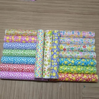 กระดาษสาเกาหลีเนื้อแข็ง แบบม้วน สีสดใส หน้ากว้าง 54cm. ยาว25หลา สำหรับใช้ห่อช่อดอกไม้ ห่อของขวัญ งานประดิษฐ์ต่าง ๆ