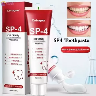 ซื้อยาสีฟัน SP-4 Probiotic Whitening Toothpaste 1 แถม 1 ช่วยให้ฟันขาวขึ้น ลมหายใจสดชื่น และเป็นทางออกสำหรับปัญหาฟันเหลือ