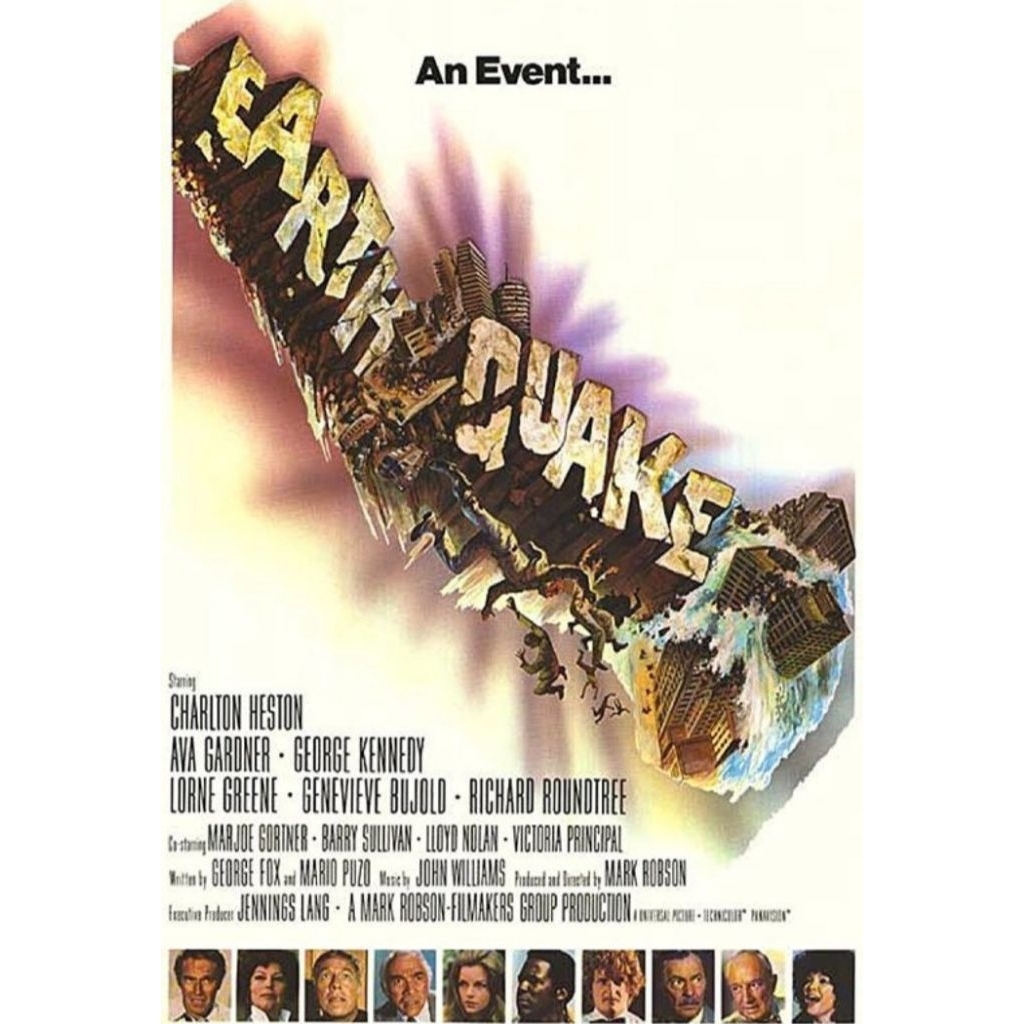 *แนะนำ DVD ปก+สกรีนแผ่น Earthquake (1974) วันโลกแตก