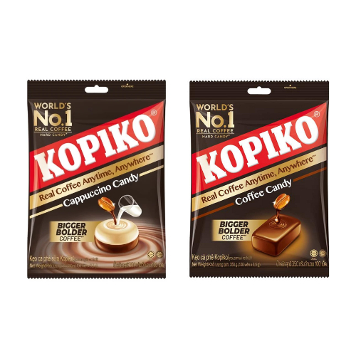 kopiko ลูกอมโกปิโก้  ถุง 100 เม็ด