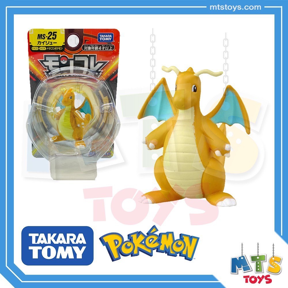 **MTS Toys**Takara Tomy Pokemon : Moncolle MS-25 Dragonite ของแท้จากญี่ปุ่น