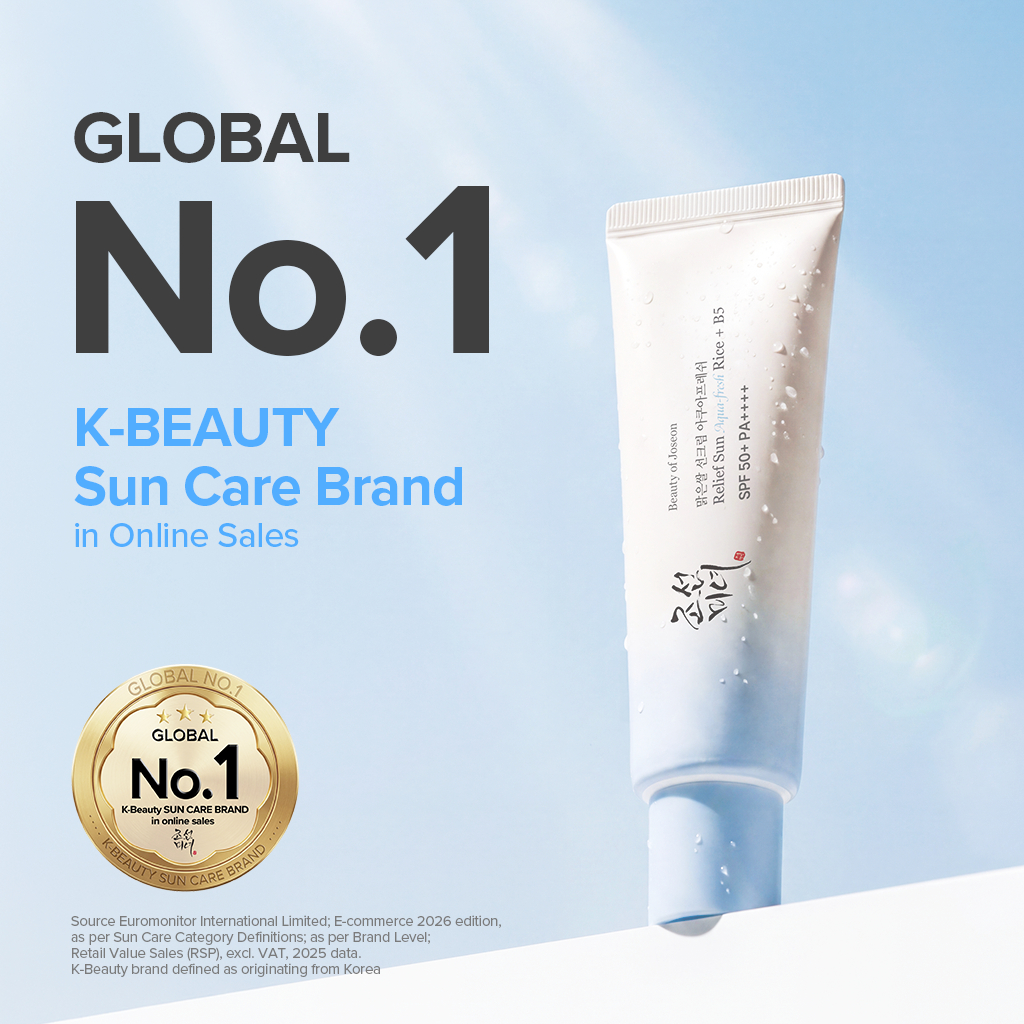 [ สูตรผิวมัน - เนื้อบางเบา ] Beauty Of Joseon RELIEF SUN AQUA-FRESH RICE+B5 SPF50+ PA++++