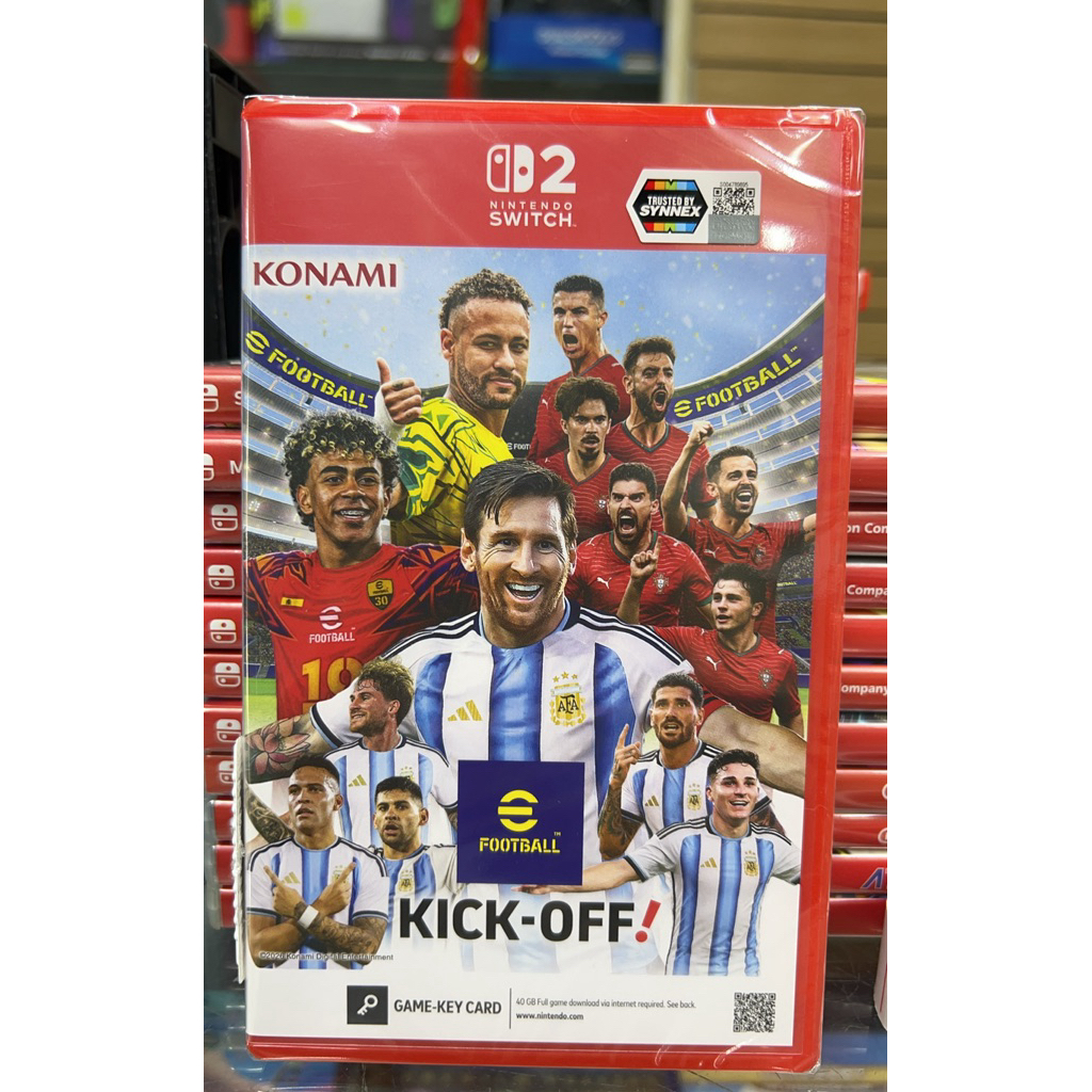 📣🚚 พร้อมส่งแผ่นเกมส์ Efootball Kick-Off Nintendo switch 2
