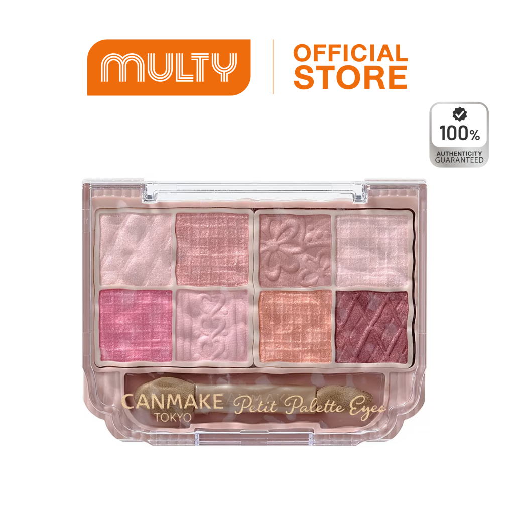 CANMAKE Petit Palette Eyes (05 Strawberry Peche) พาเลตอายแชโดว์
